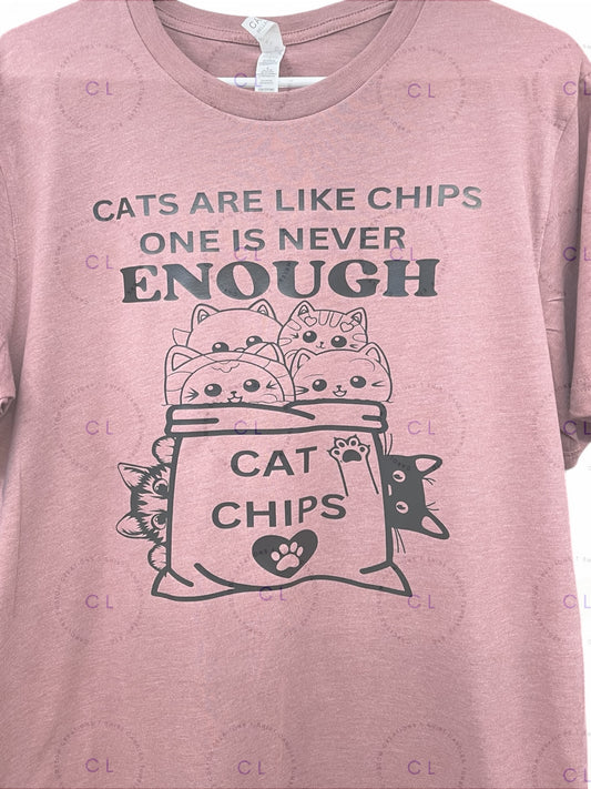 Cats are like chips