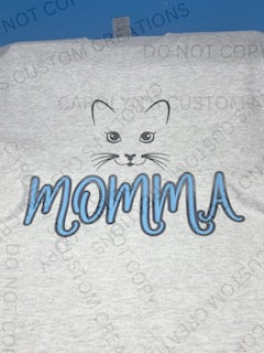 "Momma" Cat T-Shirt