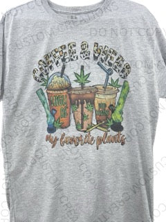 "Coffee &amp; Weed" T-Shirt